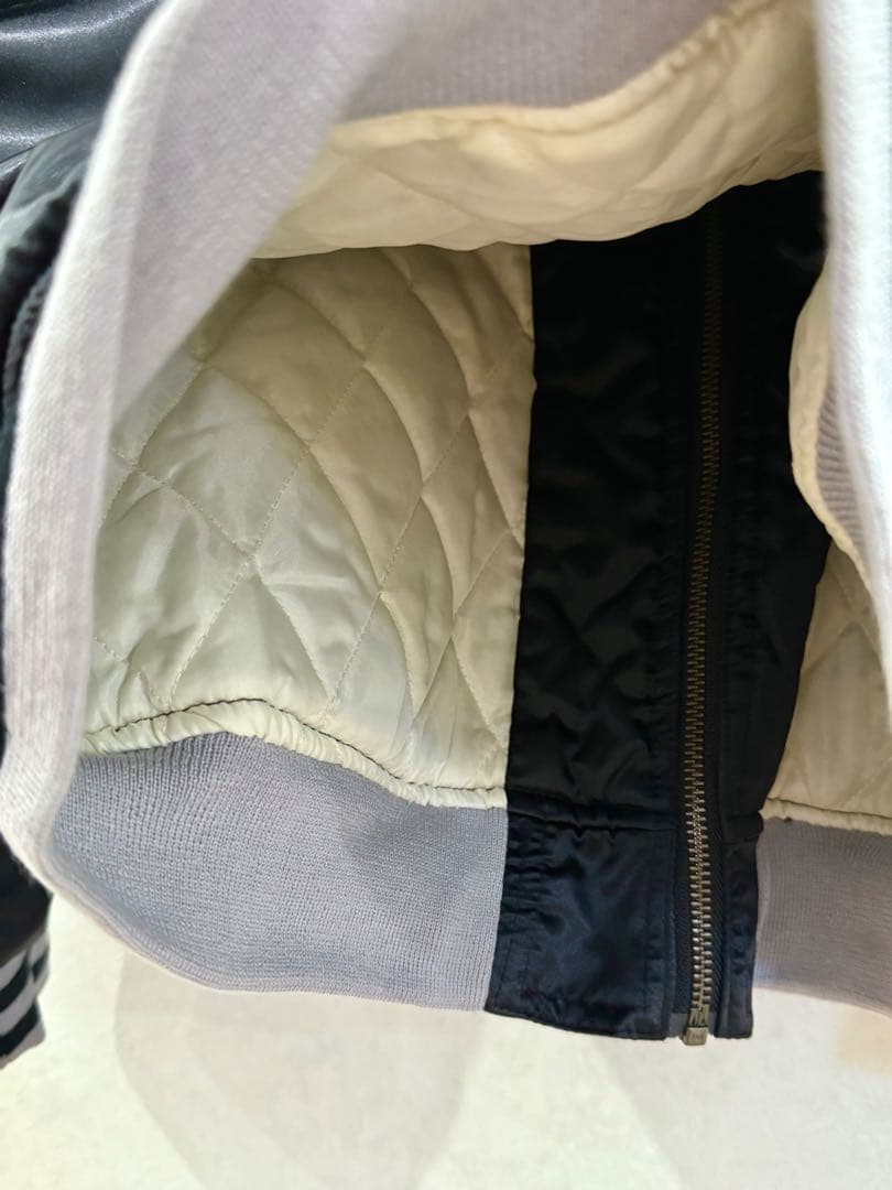 【新品未使用】ナイトメアビフォアクリスマス　ジャック　刺繍スカジャン