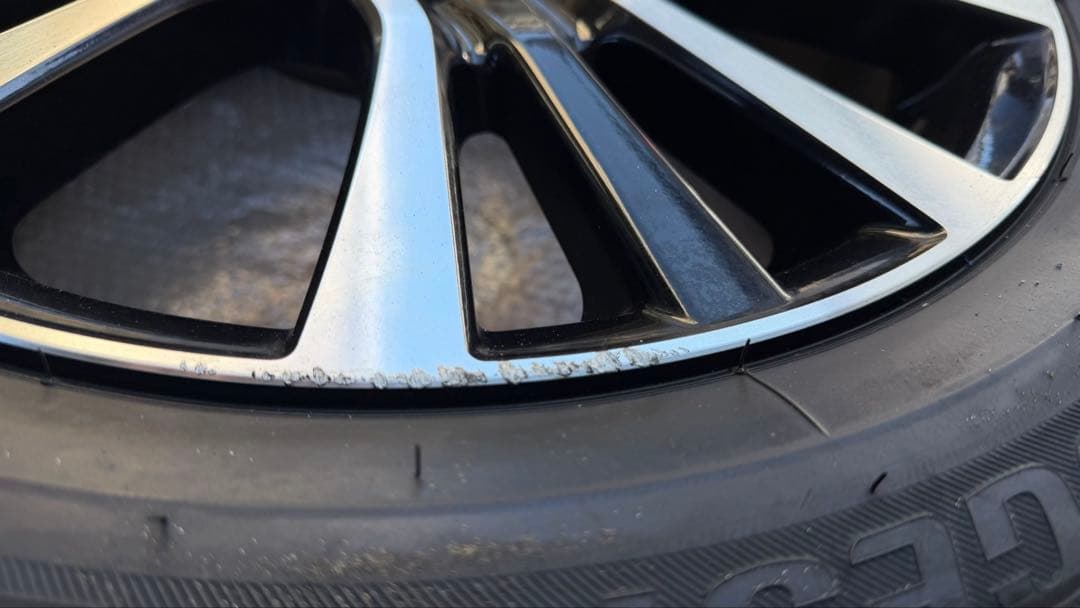 トヨタ エスティマ 50系 純正17インチ 夏タイヤブリヂストン レグノ