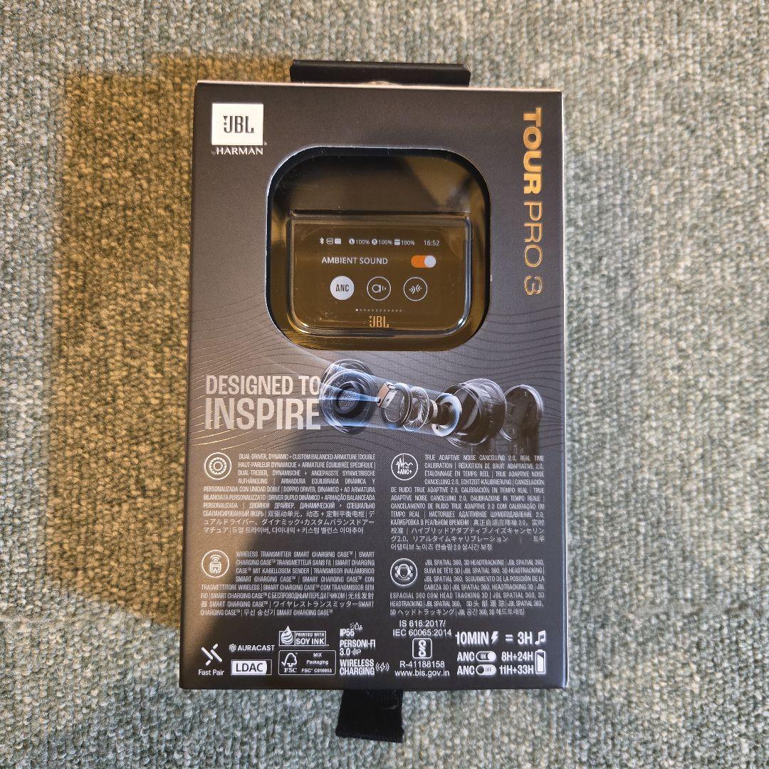 【新品未開封】JBL TOUR PRO 3 ブラック