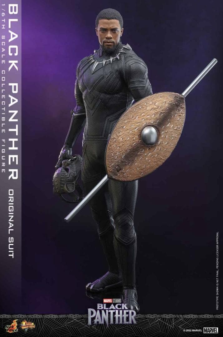【美品】　ホットトイズ ブラックパンサー オリジナル・スーツ