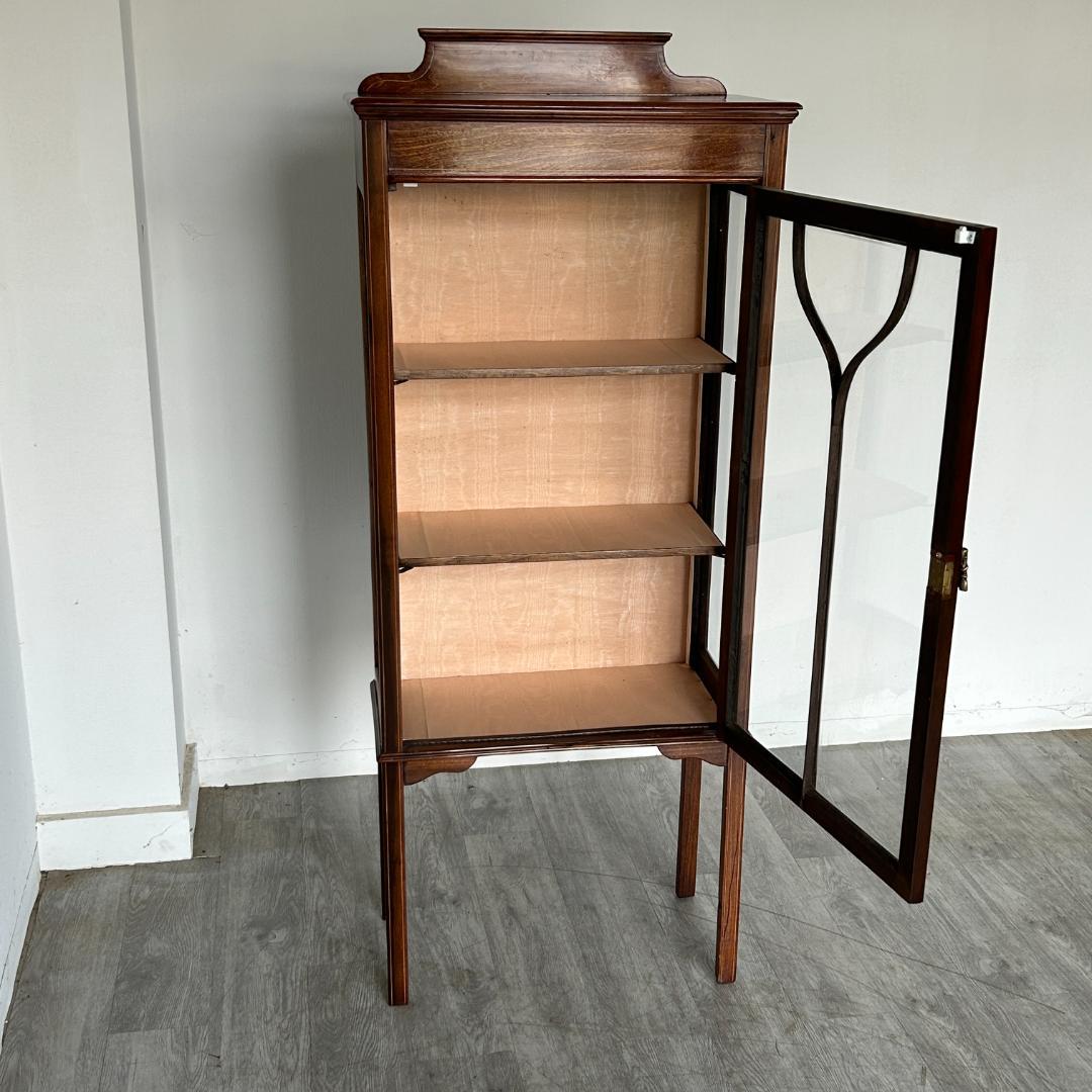 イギリス アンティーク家具 ディスプレイ キャビネット 1930年頃 766A
