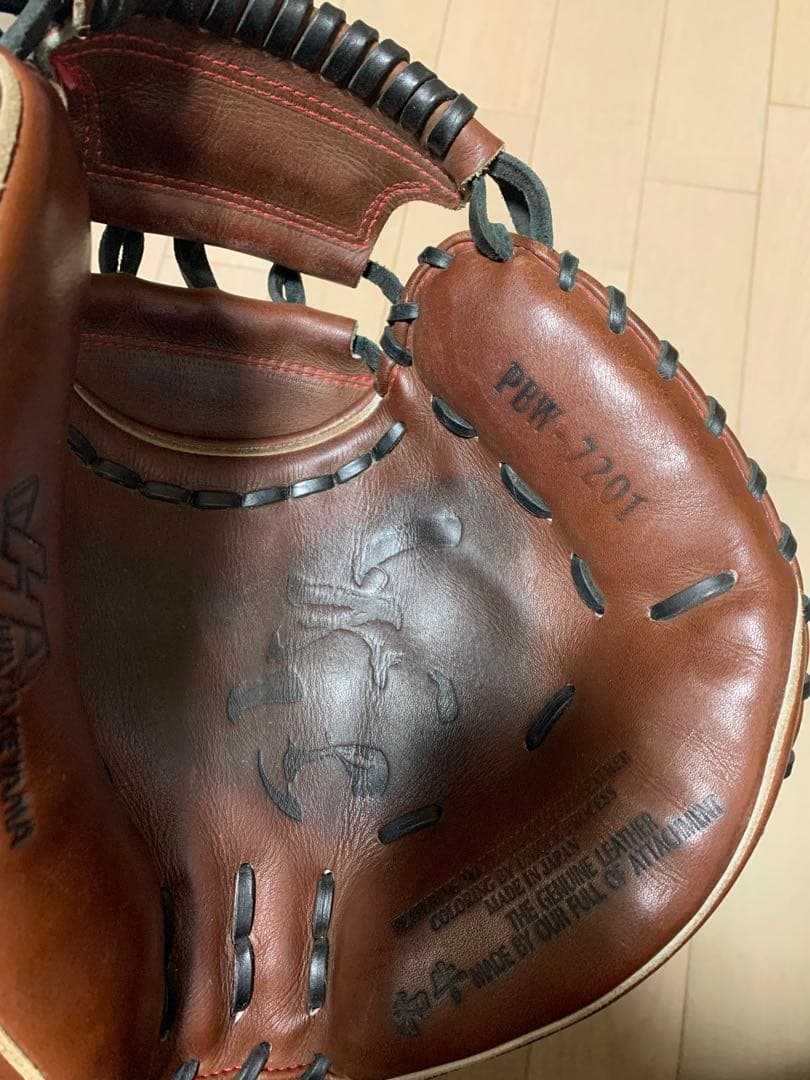 【美品】ハタケヤマ HATAKEYAMA 一般硬式 キャッチャーミット