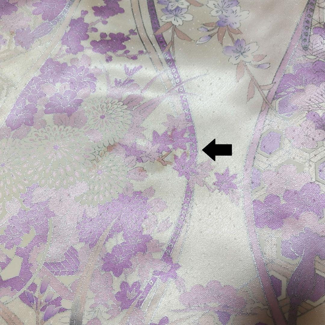 振袖フルセット(12点)・成人式・くすみ・豪華刺繍・銀彩加工・大輪牡丹・正絹