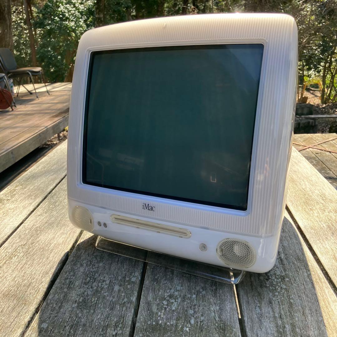 ゆ*う様 【当時物通電確認済】apple imac g3 M7709J/A スノ