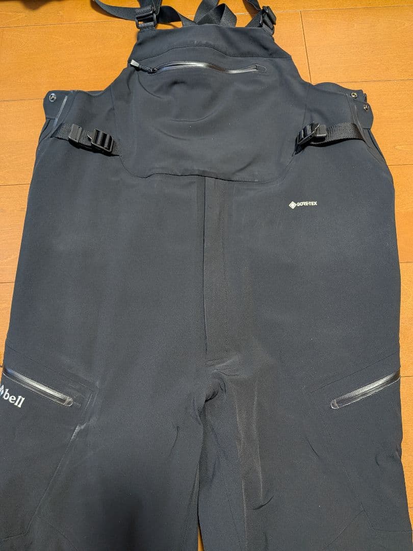 モンベル　パウダートラックビブ　ビブパンツ　ゴアテックス　Mサイズ