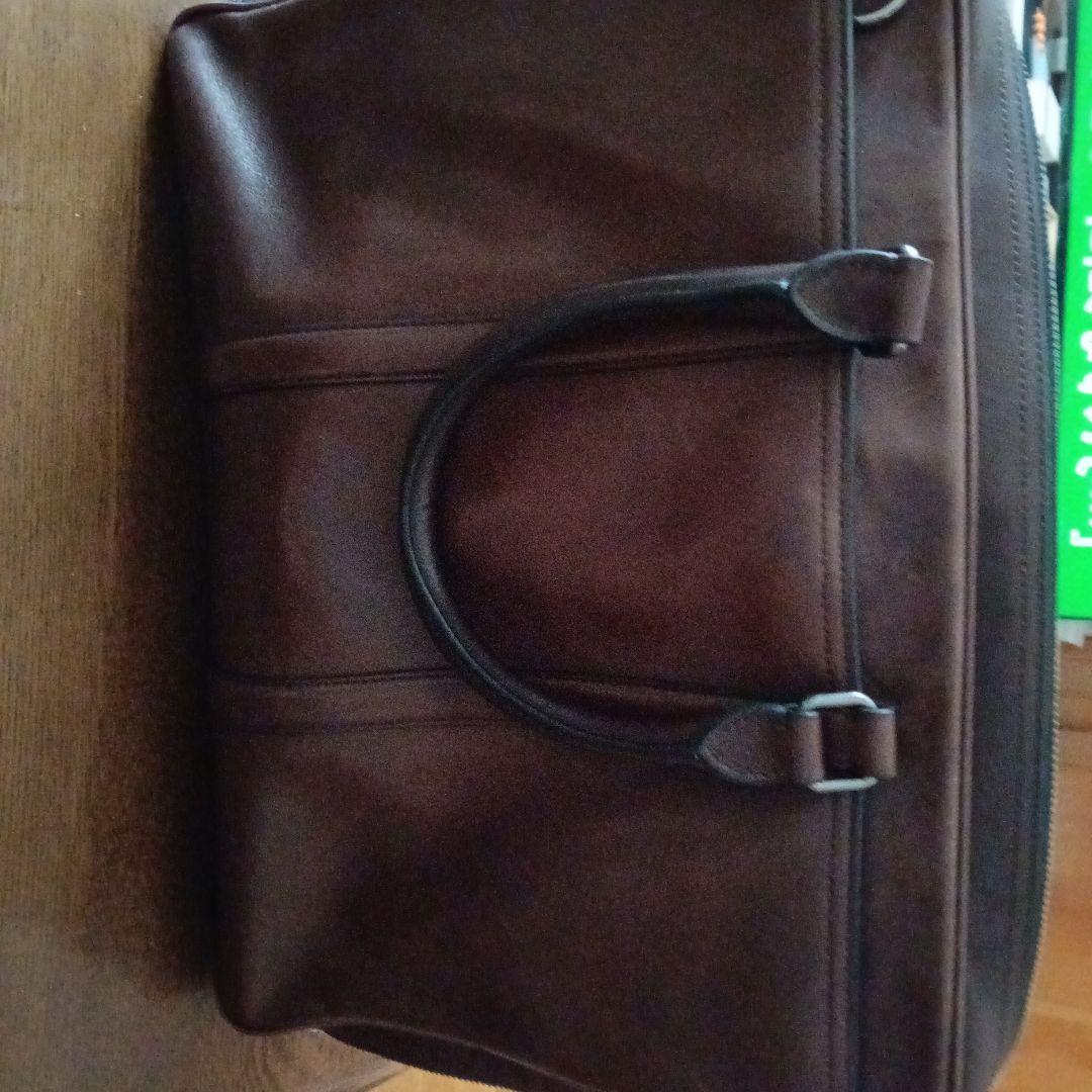 COACH ブラウン ビジネスバッグ