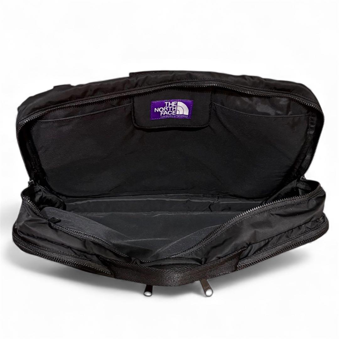 希少　ノースフェイス パープルレーベル 3wayバッグ ナイロン　黒　リュック