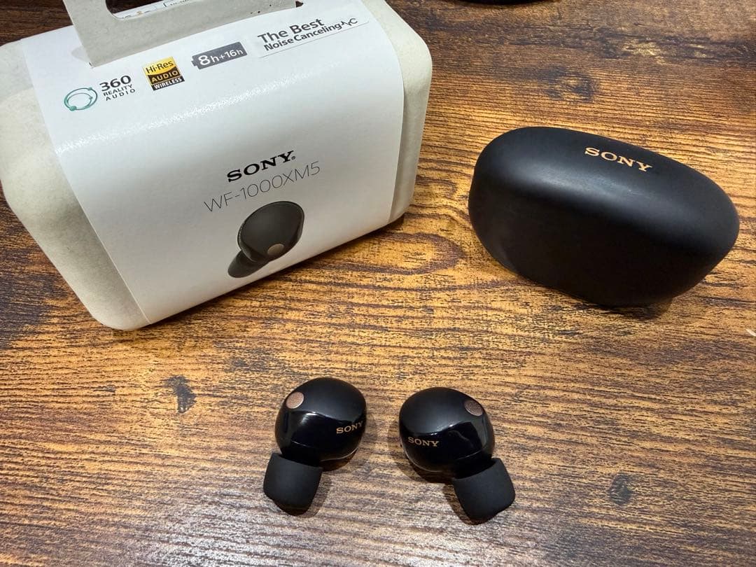 SONY ワイヤレスノイズキャンセリングイヤホン WF-1000XM5 ブラック