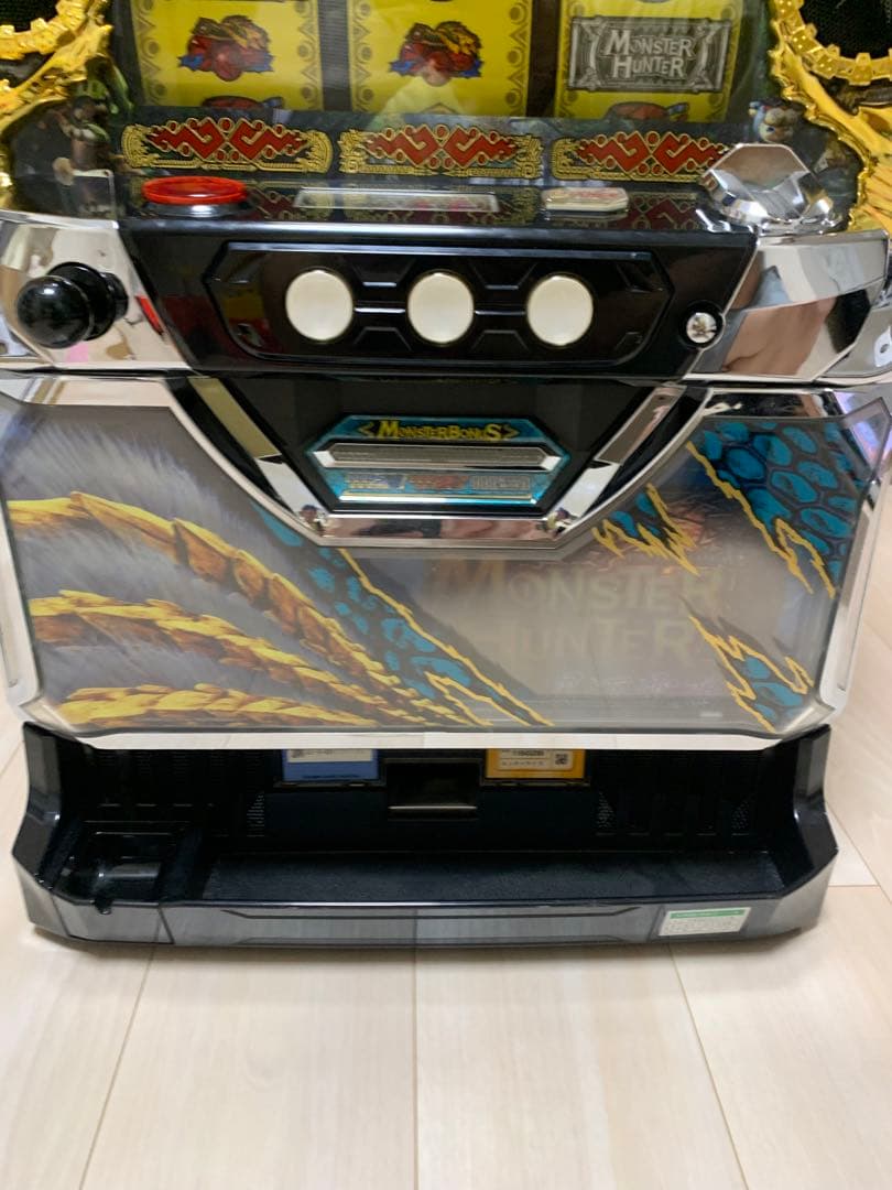 モンスターハンター 月下雷鳴　スロット　実機　送料無料　5号機