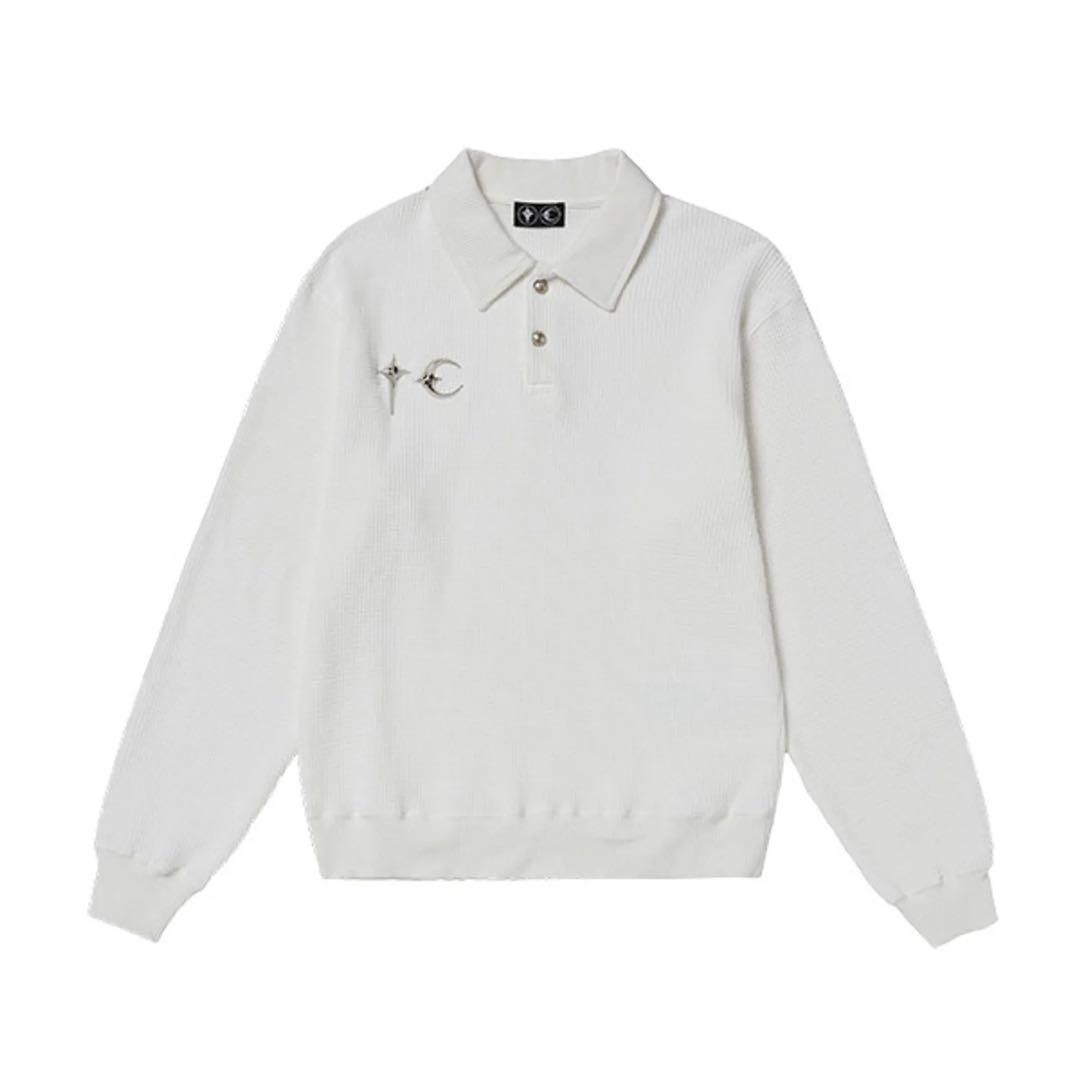 Thug Club ワッフルニット サーマル ホワイトサイズ3