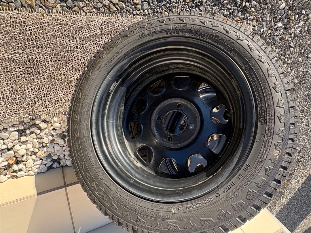 ヨコハマ LT165/65R14 タイヤ・ホイールセット 14インチ