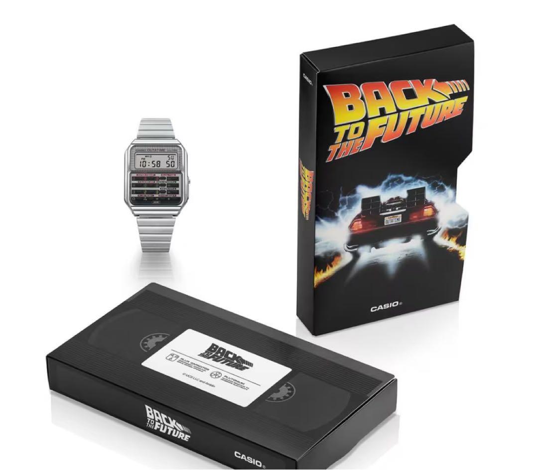 新品　未使用　カシオ　バックトゥザフューチャー　CA-500WEBF-1AJR