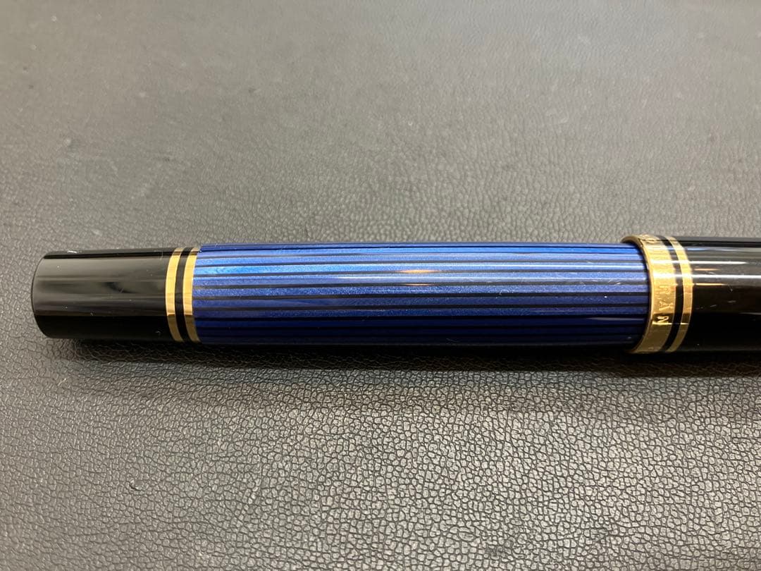 Pelikan 青黒万年筆 保証書付き