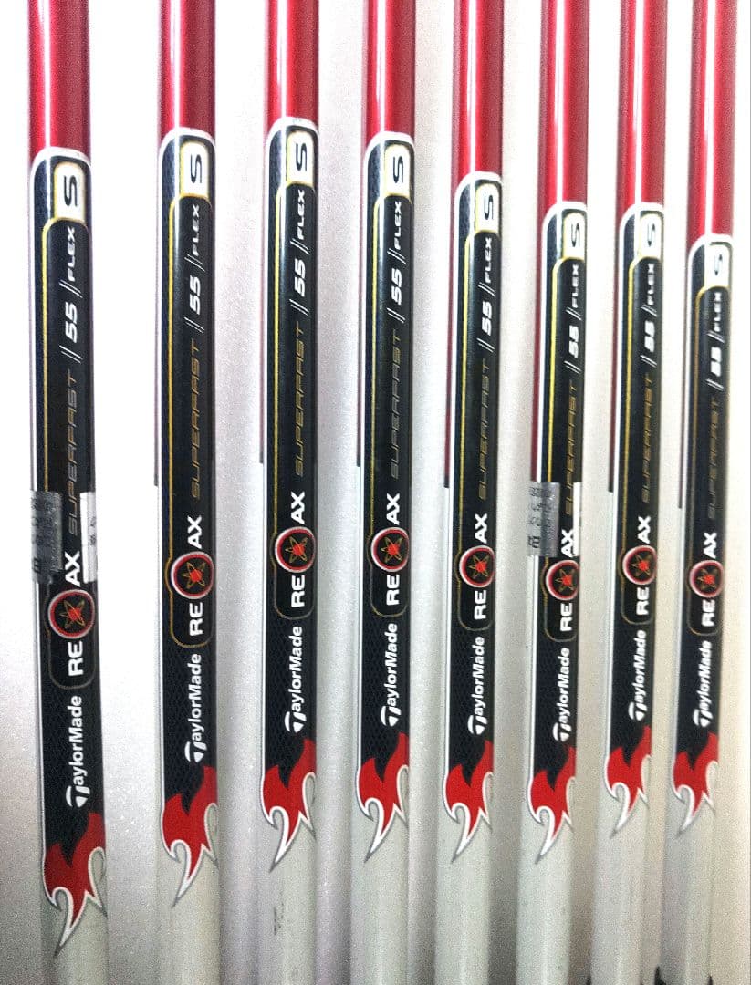 レフティ　テーラーメイド　バーナー　メンズ　アイアンセット　純正カーボン（S）