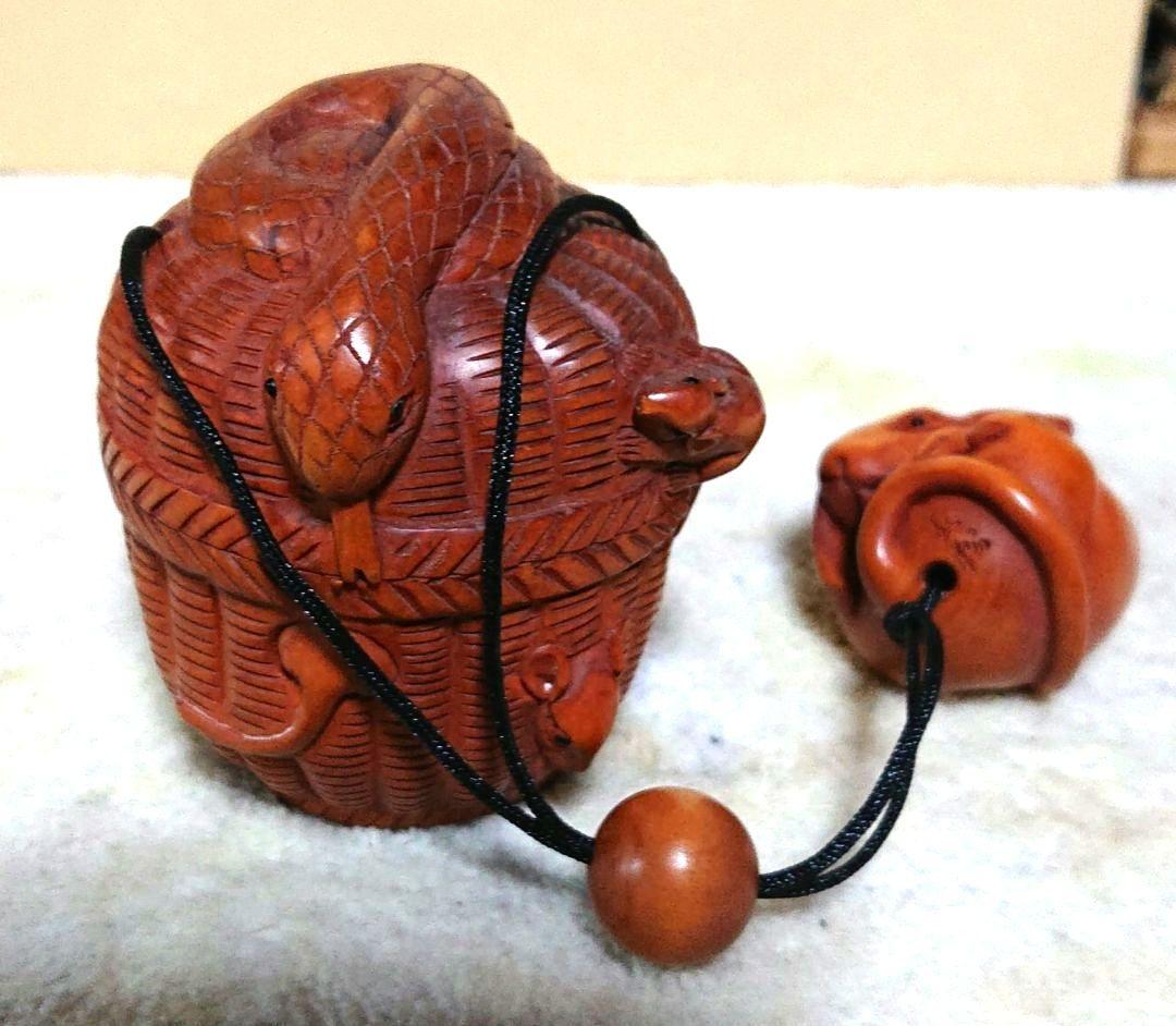 蛇と鼠デザイン提げ物