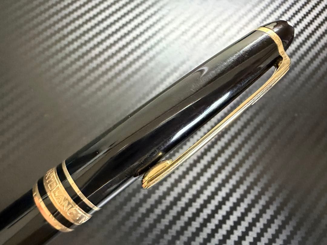 未使用に近い モンブラン マイスターシュテュック 164 ボールペン ブラック