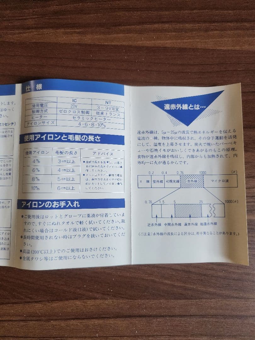 ミューウエーブアイロン 遠赤アイロン 八光工業 新品未使用品 値下げ