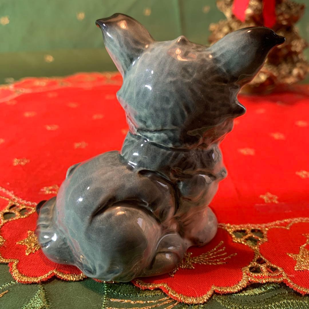 ゲーベル人形　西ドイツ製　陶器置物　ビンテージの可愛い3匹セットの仲良し兄弟！