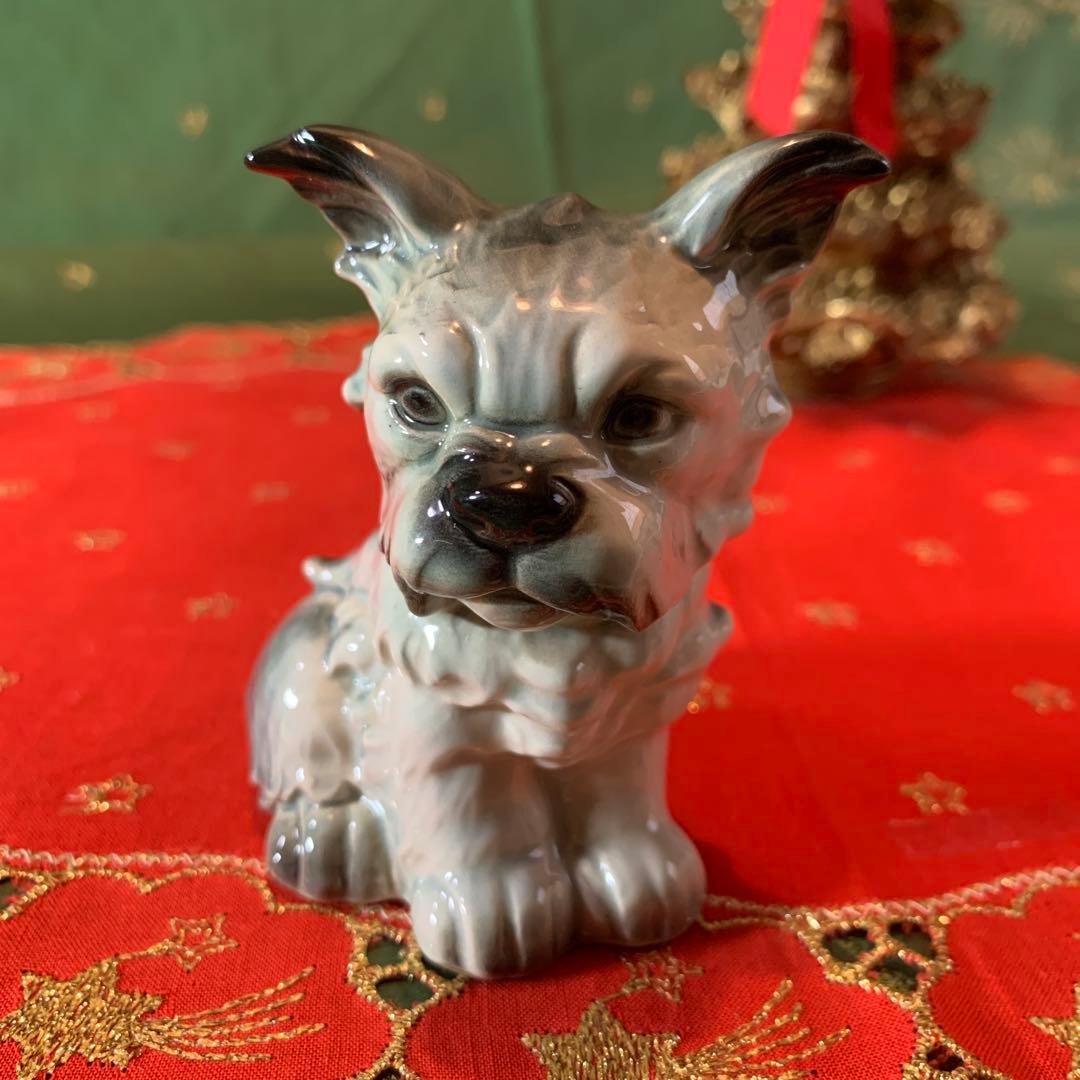 ゲーベル人形　西ドイツ製　陶器置物　ビンテージの可愛い3匹セットの仲良し兄弟！