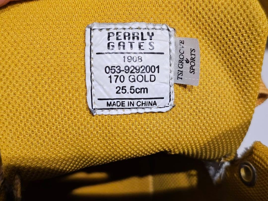 【ムネヒサ】パーリーゲイツ ハイカットゴルフシューズ