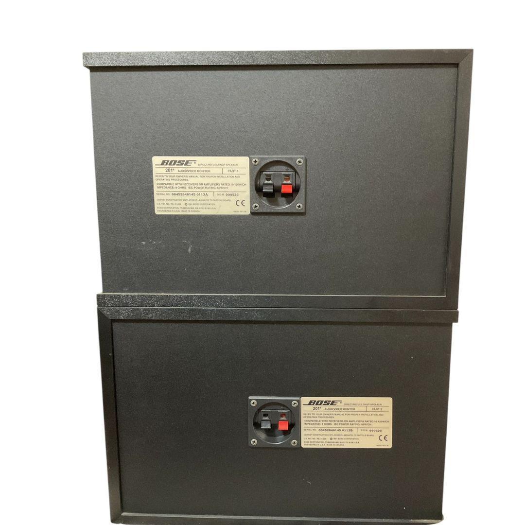BOSE 201 AUDIO VIDEO MONITOR ボーズ　スピーカー左右
