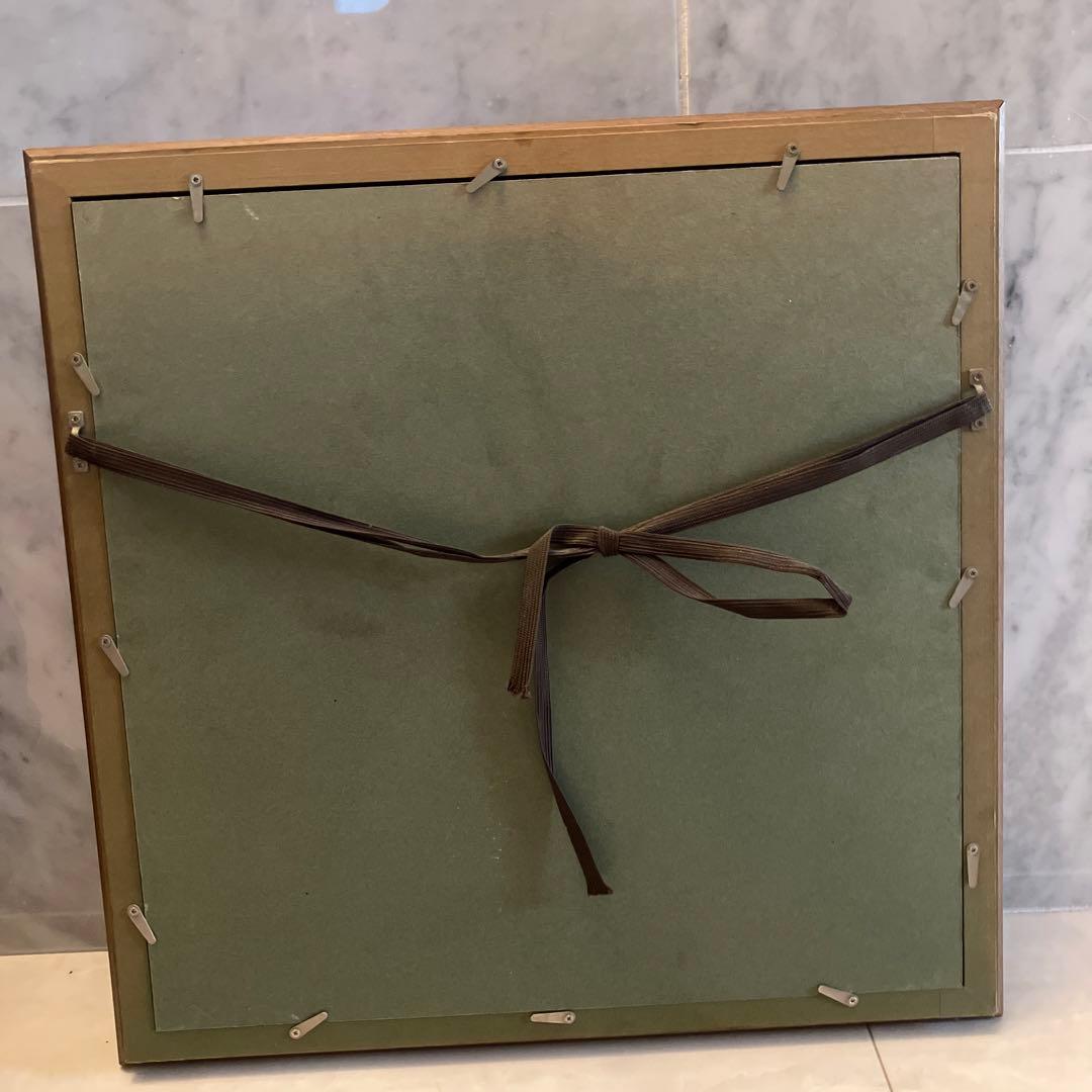 中近東アンティーク　オリエント古美術　躍動感がありゴージャスな鳥の銅板