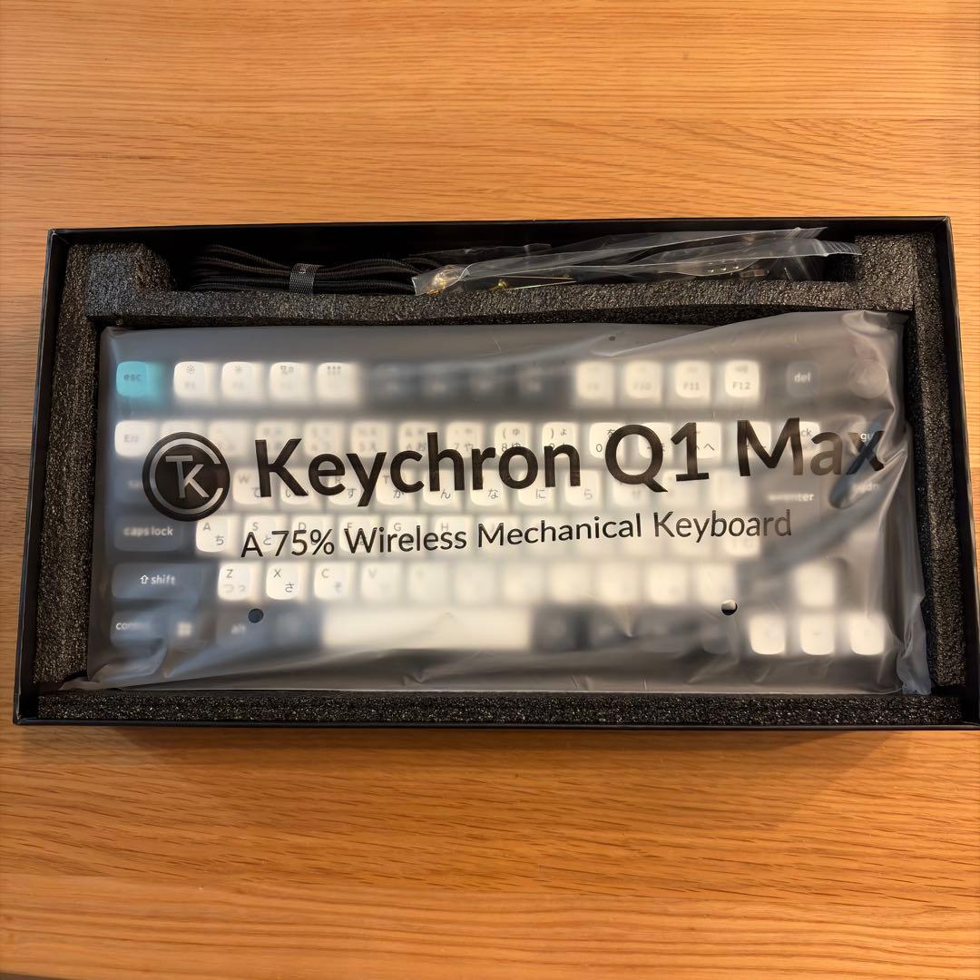 キークロン Keychron Q1 Max メカニカルキーボード バナナ軸