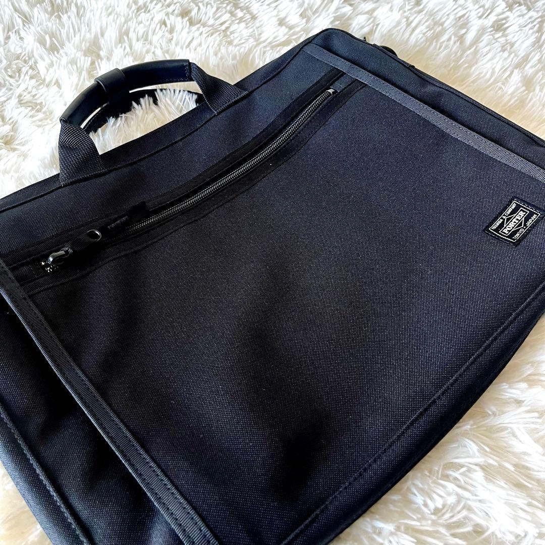 未使用 ✨PORTER / CLIP 2WAY BRIEFCASE ポーター 黒
