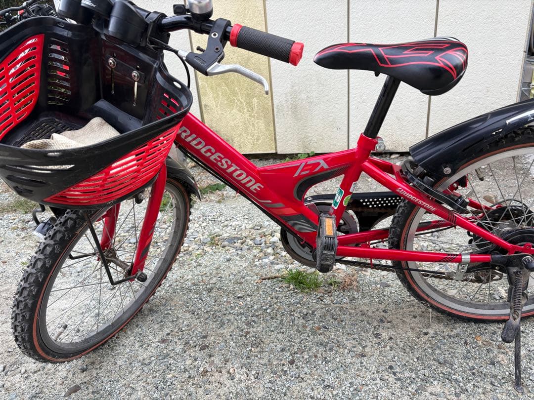 BRIDGESTONE 子供用自転車 赤