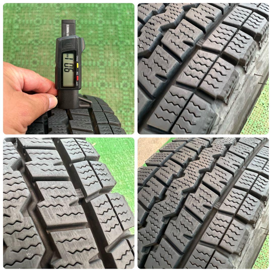 165R13 6PR LT 2022年製造 旧プロボックス ホイールセット2本①