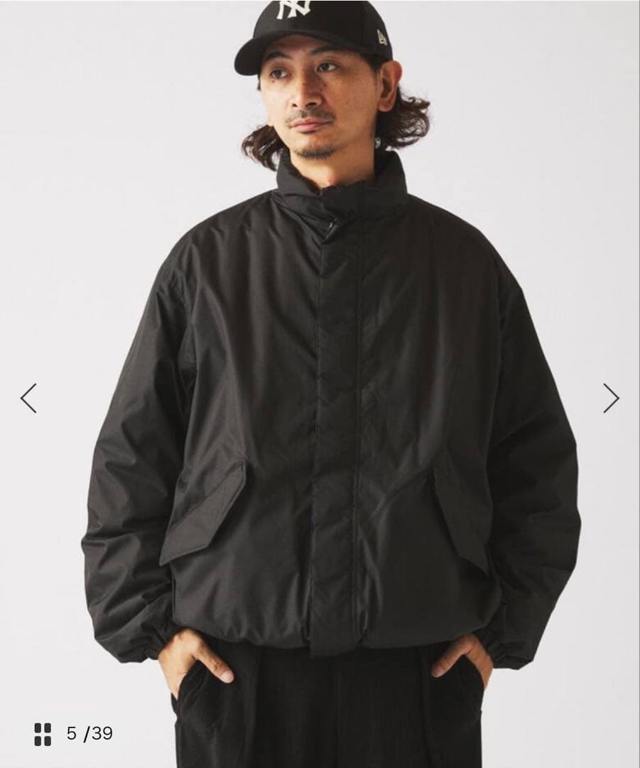 TAION / タイオン 別注 リバーシブル ショートモッズ ダウンブルゾン