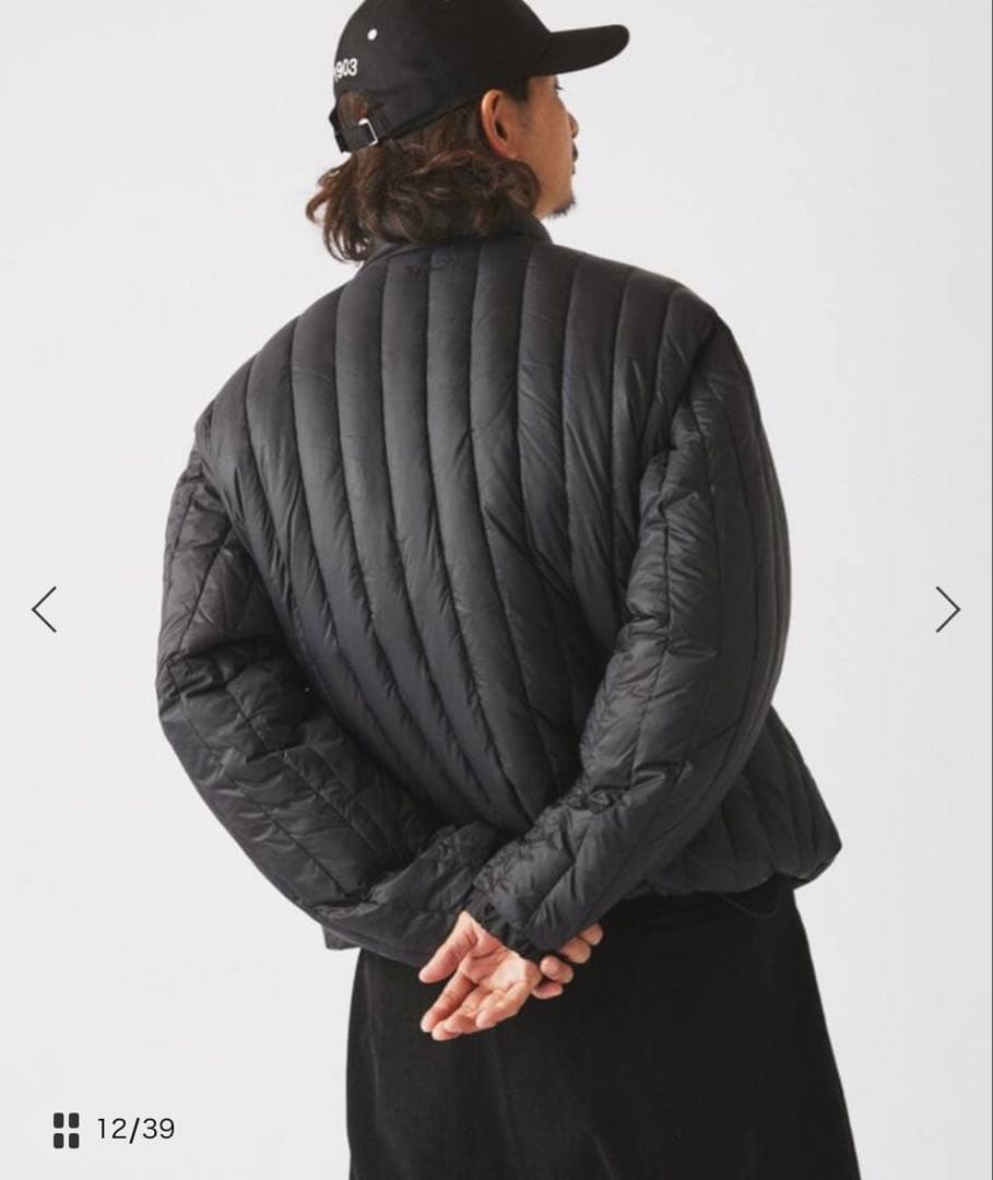 TAION / タイオン 別注 リバーシブル ショートモッズ ダウンブルゾン