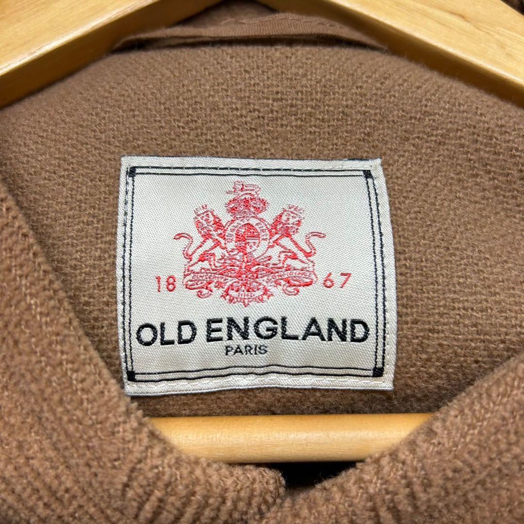 メンズ OLD ENGLAND ヘリンボーン ダッフルコート
