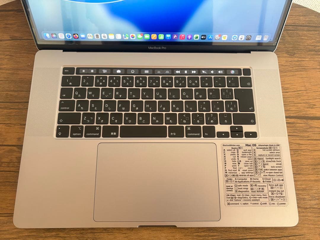 MacBook Pro 16インチ メモリ16GB/SSD512GB 2019
