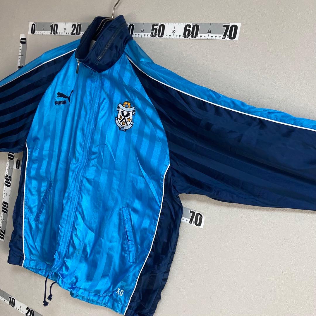 XO 大きめ PUMA プーマ ヤマハジュビロ磐JUBILO ナイロンジャケット