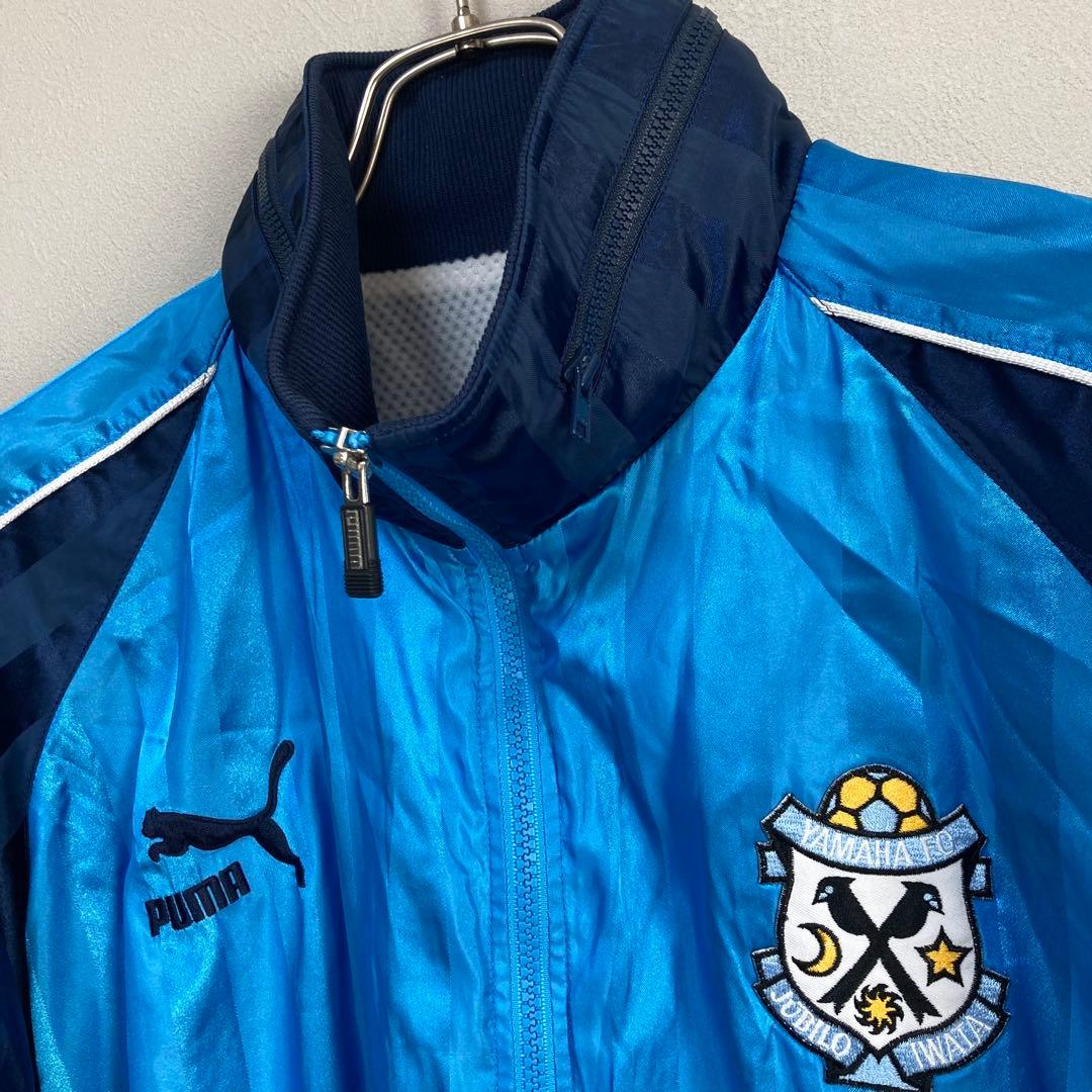 XO 大きめ PUMA プーマ ヤマハジュビロ磐JUBILO ナイロンジャケット