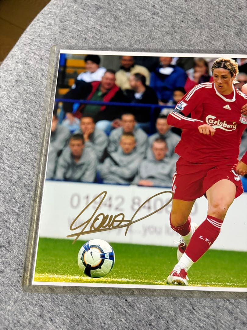 フェルナンド・トーレス直筆サイン入りフォト COA付