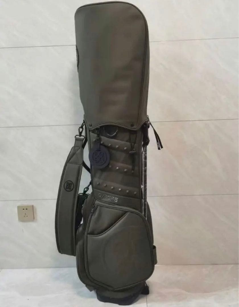 ジーフォア 男女兼用 キャディバッグ  G/FORE ダークグリーン