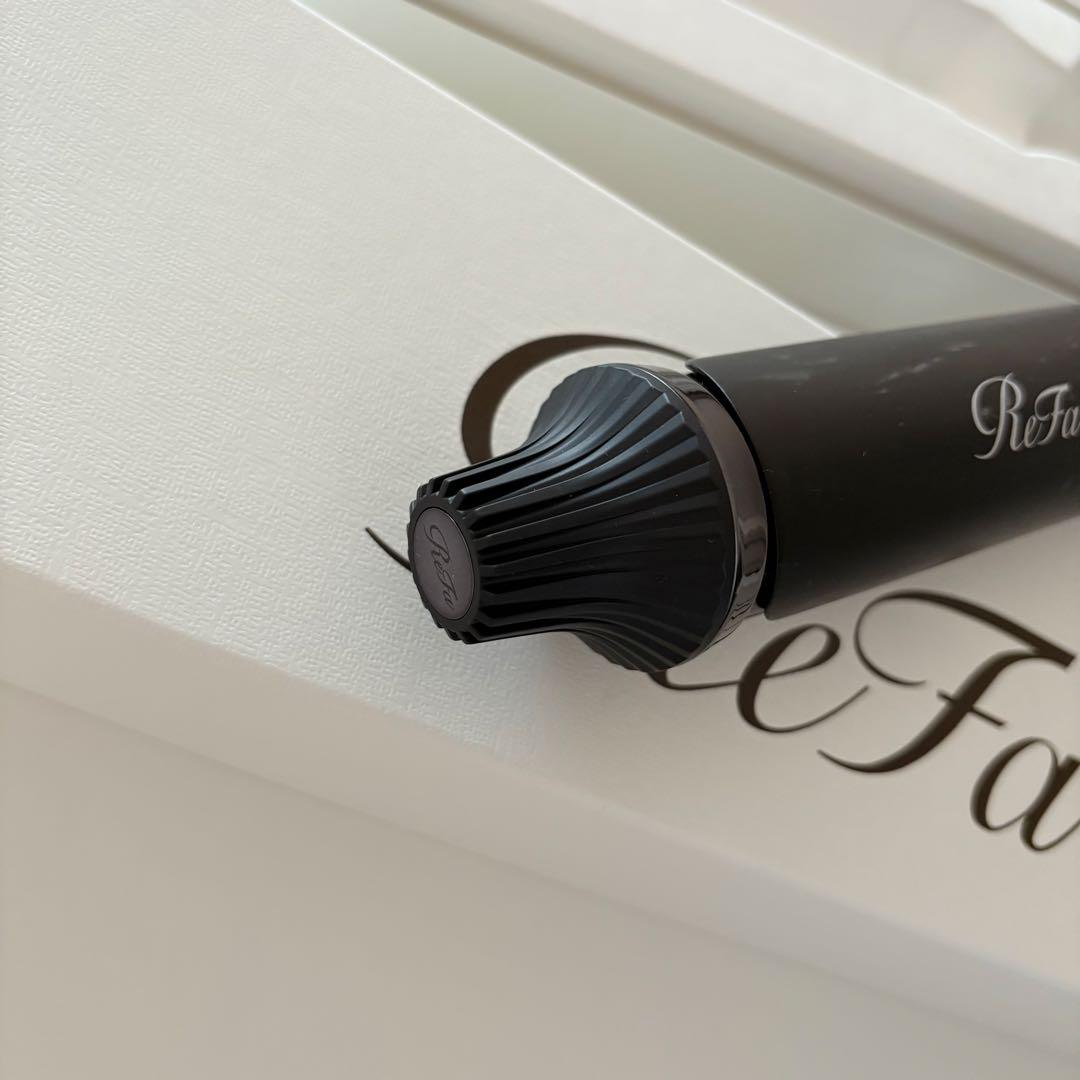 【リファ】カールアイロン プロ　ブラック38mm