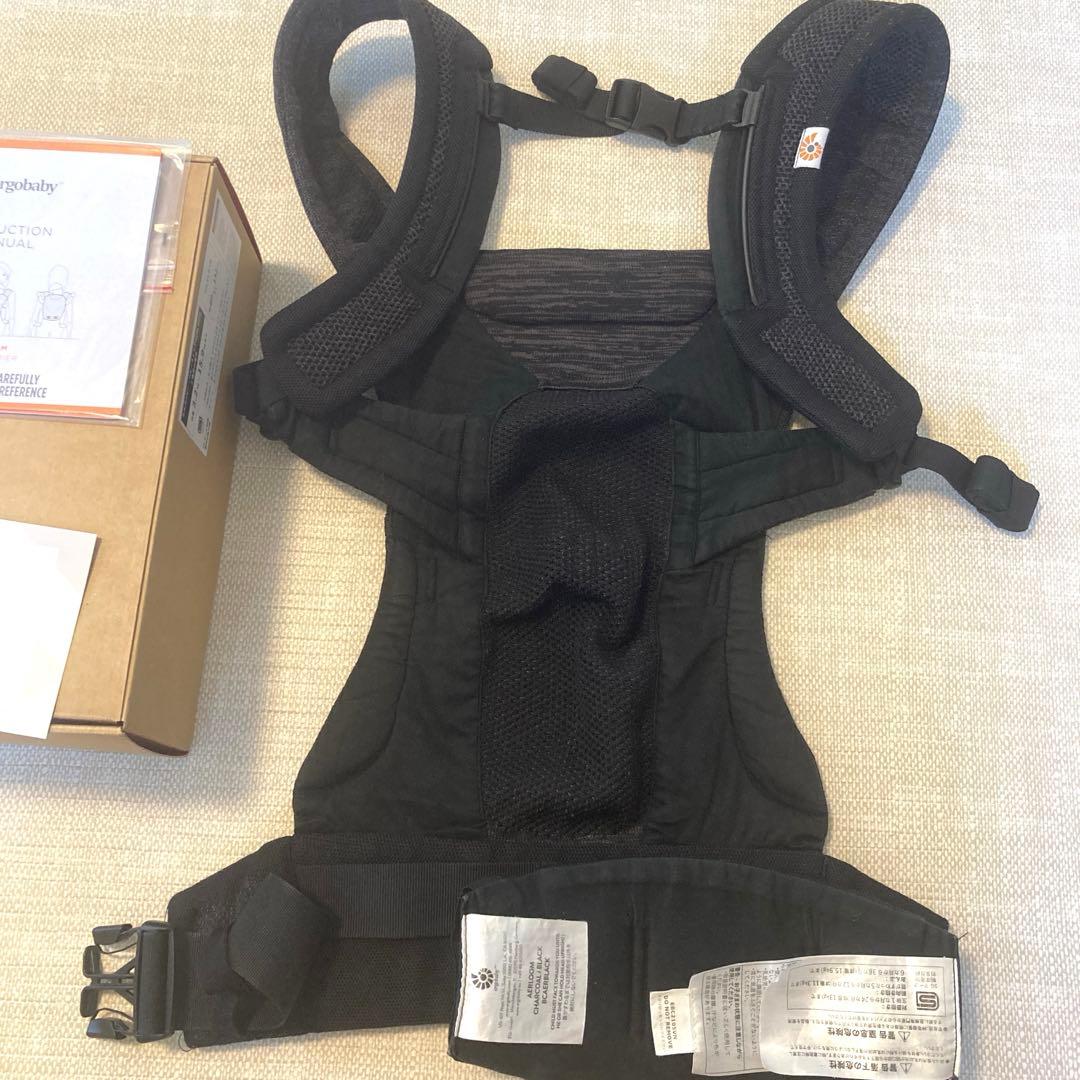 【美品】エルゴベビー/ エアルーム /ブラック