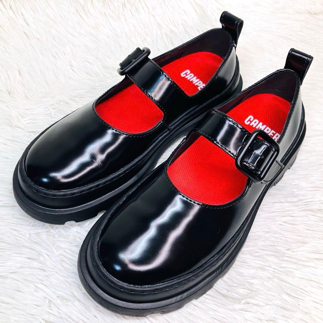 【未使用級】カンペール36 CAMPER BRUTUS+ブラックメリージェーン