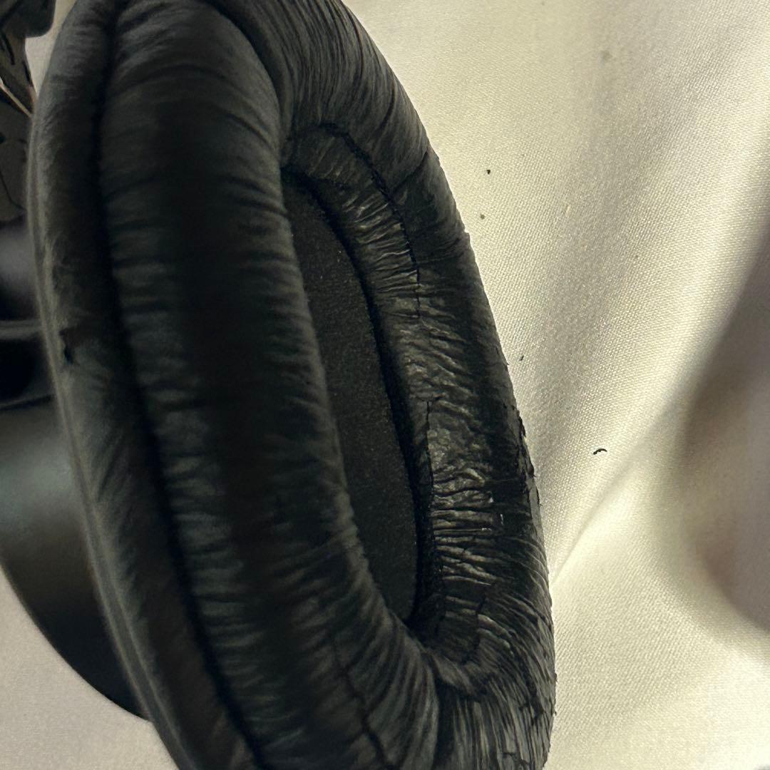 SONY MDR-7506モニターヘッドホン【動作確認済/交換用イヤーパッド付】