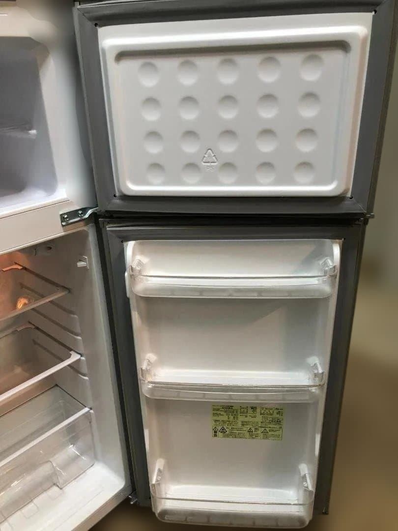 シャープ 冷蔵庫 SJ-H12B-S 2017年製 118L 250320-