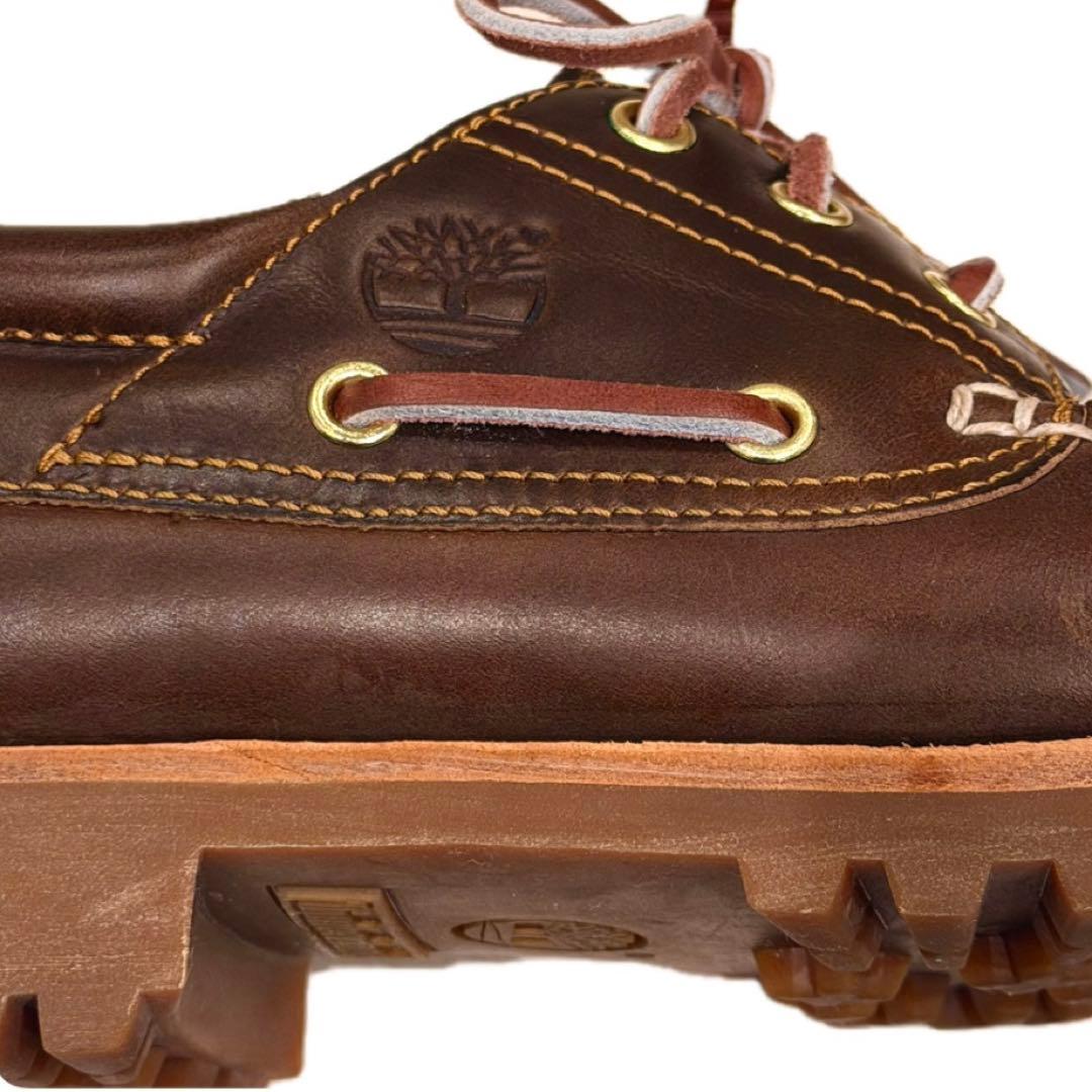 ティンバーランド スリーアイ クラシック ハンドソウン ボートシューズ
