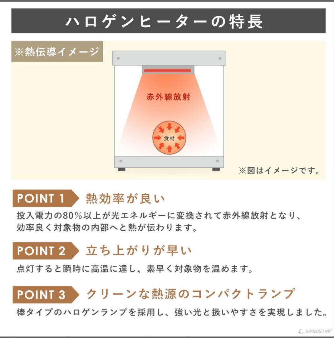 KIPROSTAR 業務用フードケース PRO-22HG-E