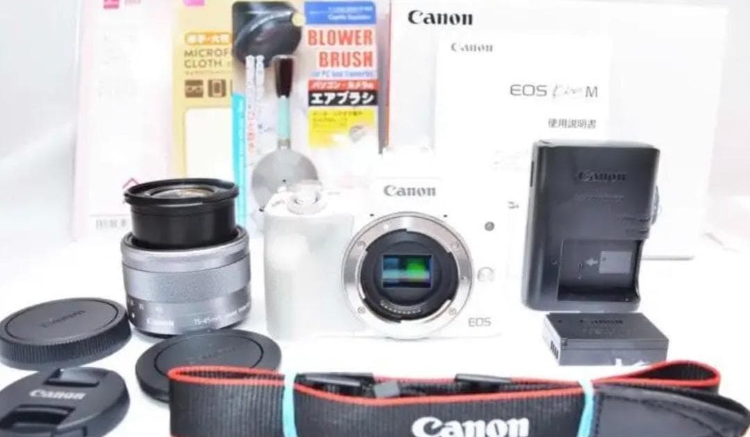 Wi-Fi &Bluetooth搭載❤️Canon EOS kiss M