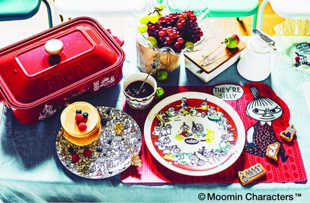 736【新品未使用✴︎リトルミィ✴︎入手困難】ブルーノ×ムーミン×アフタヌーンティー