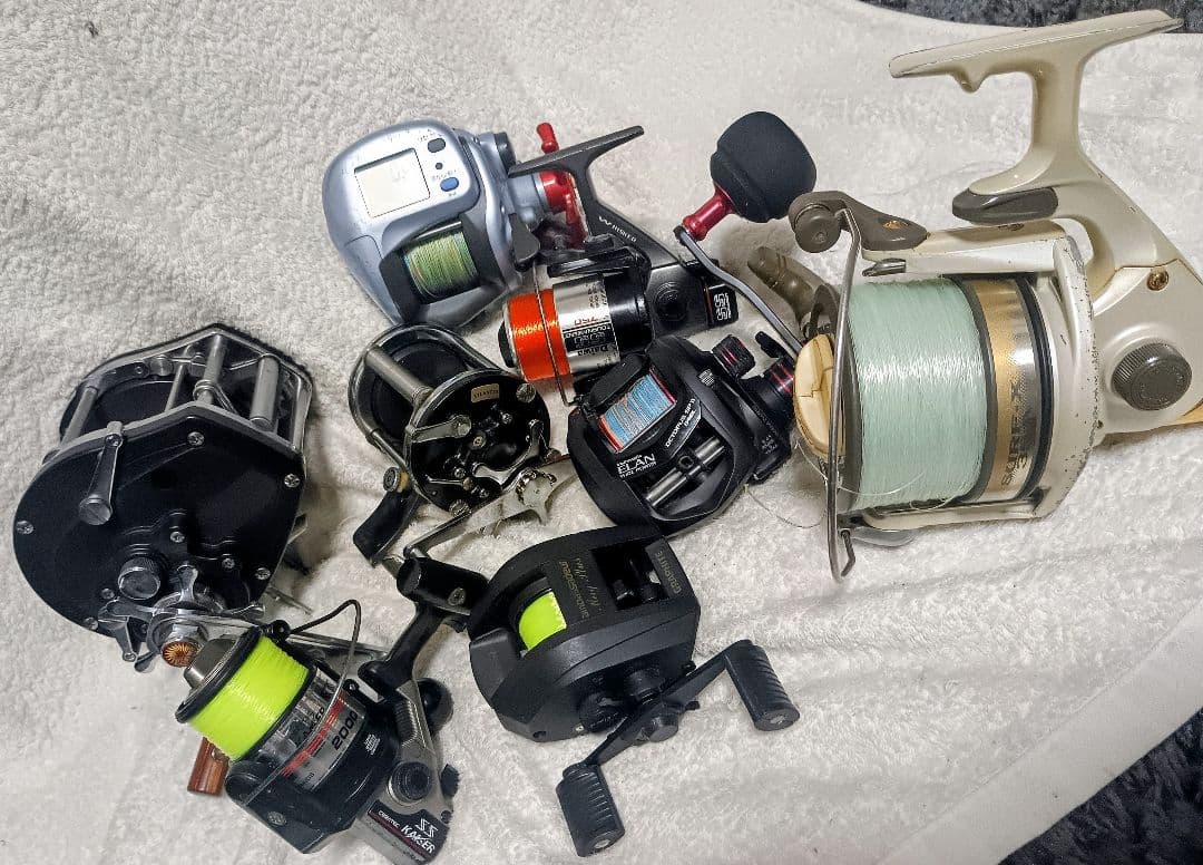 ジャンクリールまとめて8台