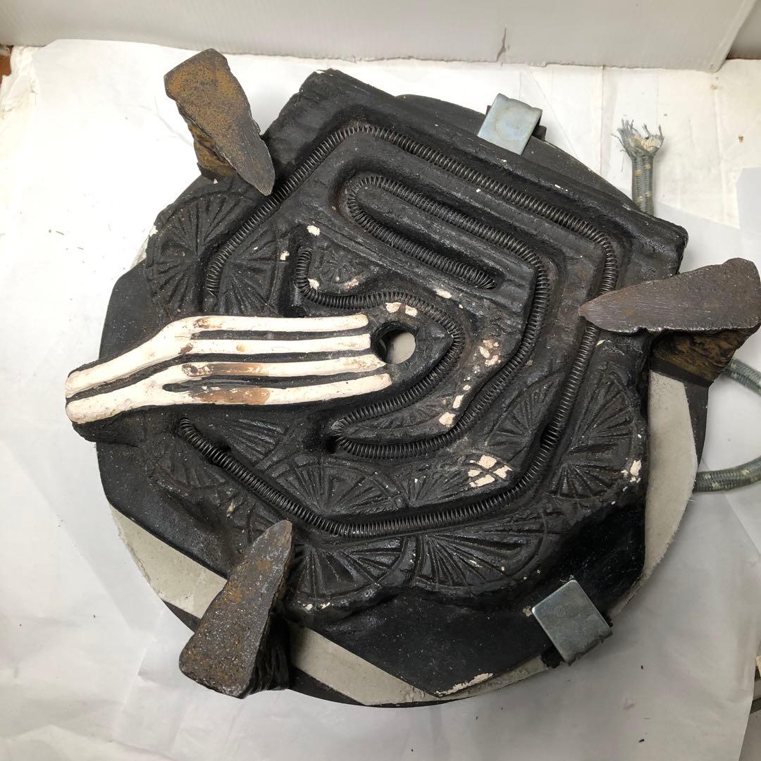 野々田 炭型電熱器 100V 500W 600W