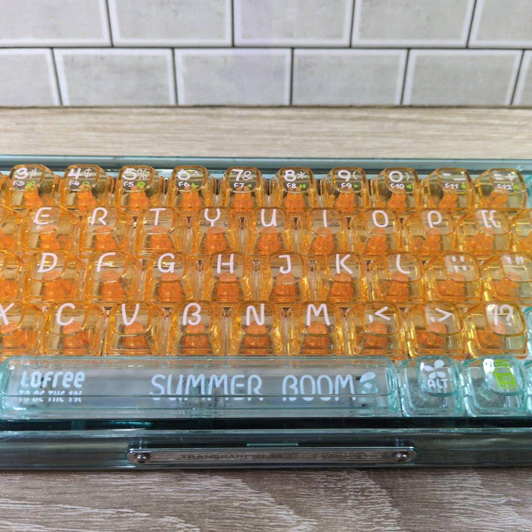 Lofree 1% orange soda OE907 メカニカルキーボード